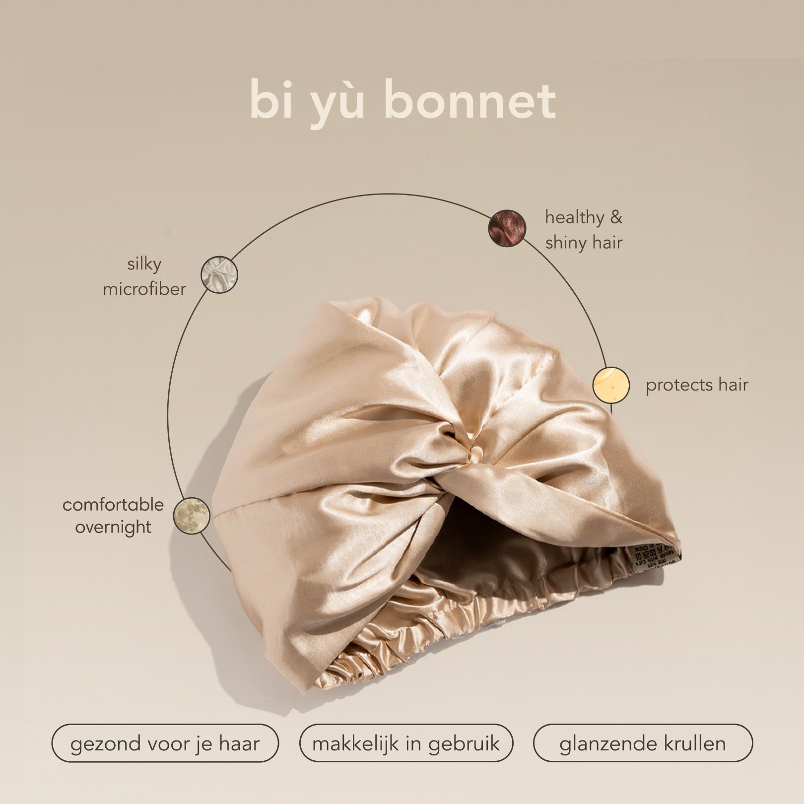 bi yù hair bonnet