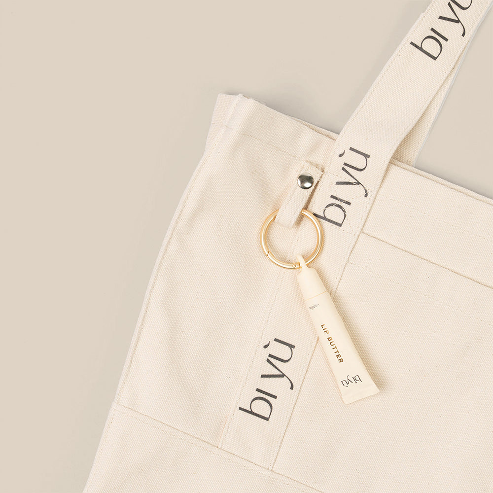 bi yù tote bag - beige